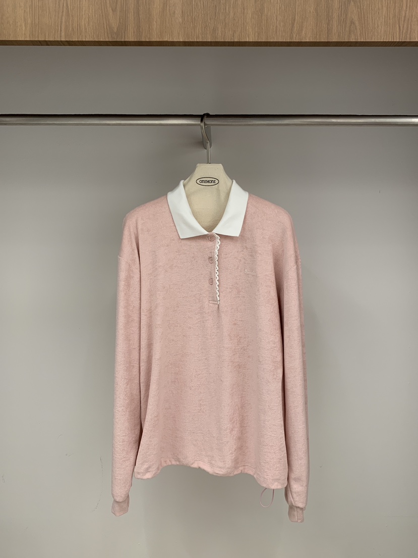 ONE MONE東大門㊣代購女士新品25秋冬真品推薦職業長袖T恤ONE MONE長袖T恤圖色2