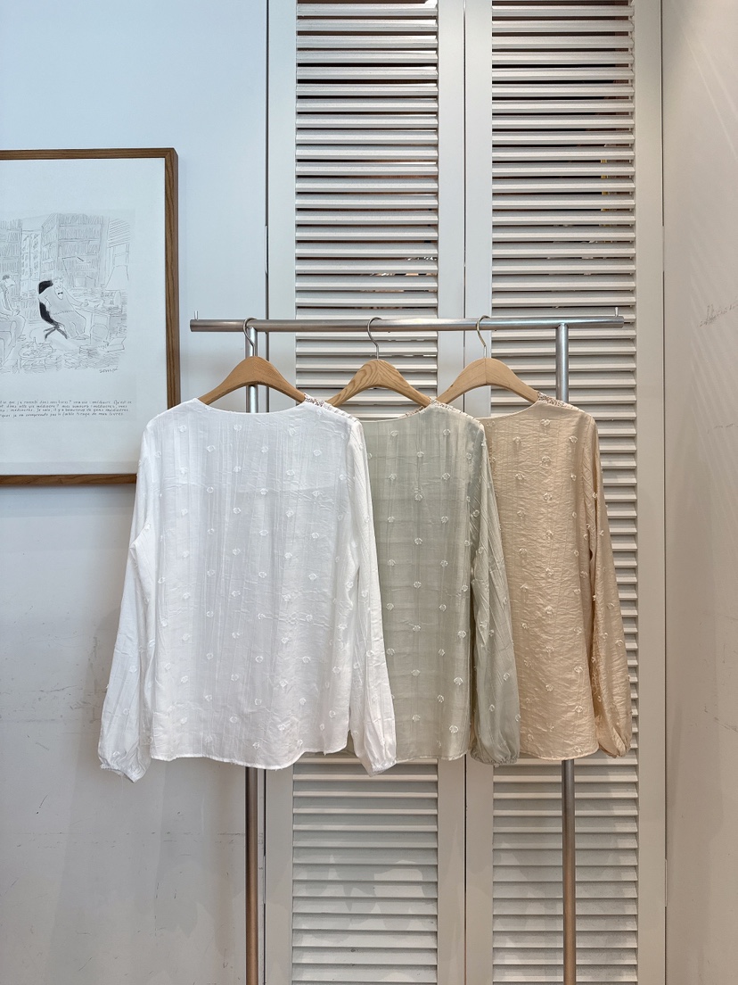 FAVE-L東大門㊣代購女士新品休閑人氣25秋冬推薦襯衫蕾絲衫FAVE-L襯衫/蕾絲衫