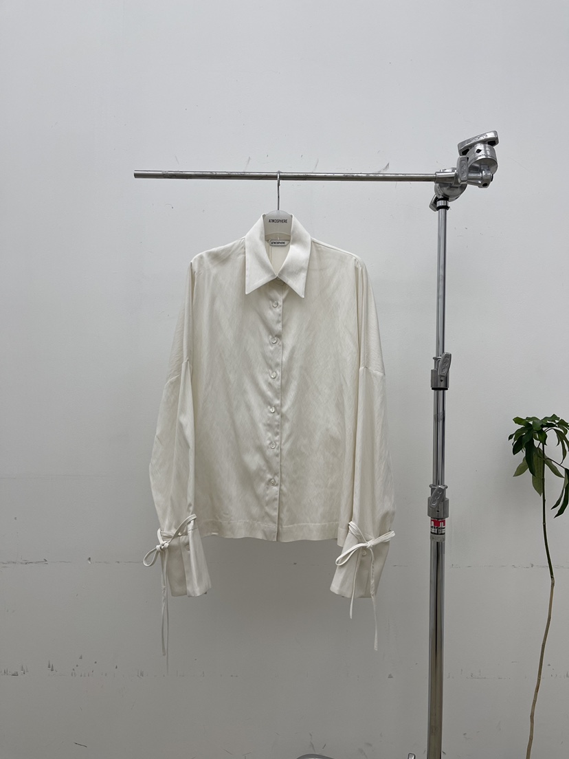 ATMOSPHERE韓國直郵㊣女裝新款真品休閑人氣職業襯衫蕾絲衫ATMOSPHERE/BLING襯衫/蕾絲衫圖色1