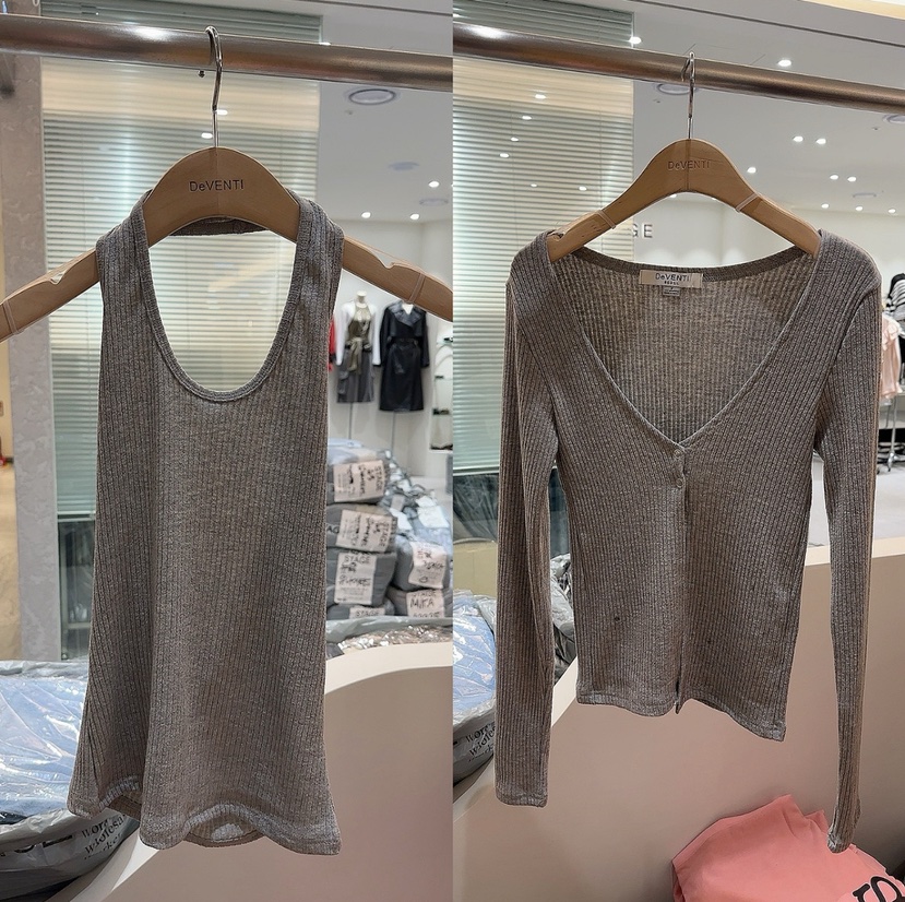 DE VENTI東大門㊣實拍女士新品25秋冬熱賣職業人氣推薦套裝DE VENTI套裝圖色2