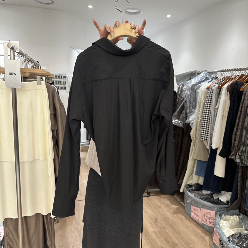 LEWIN東大門㊣實拍女士新款真品熱賣休閑職業襯衫蕾絲衫蕾絲LEWIN襯衫/蕾絲衫