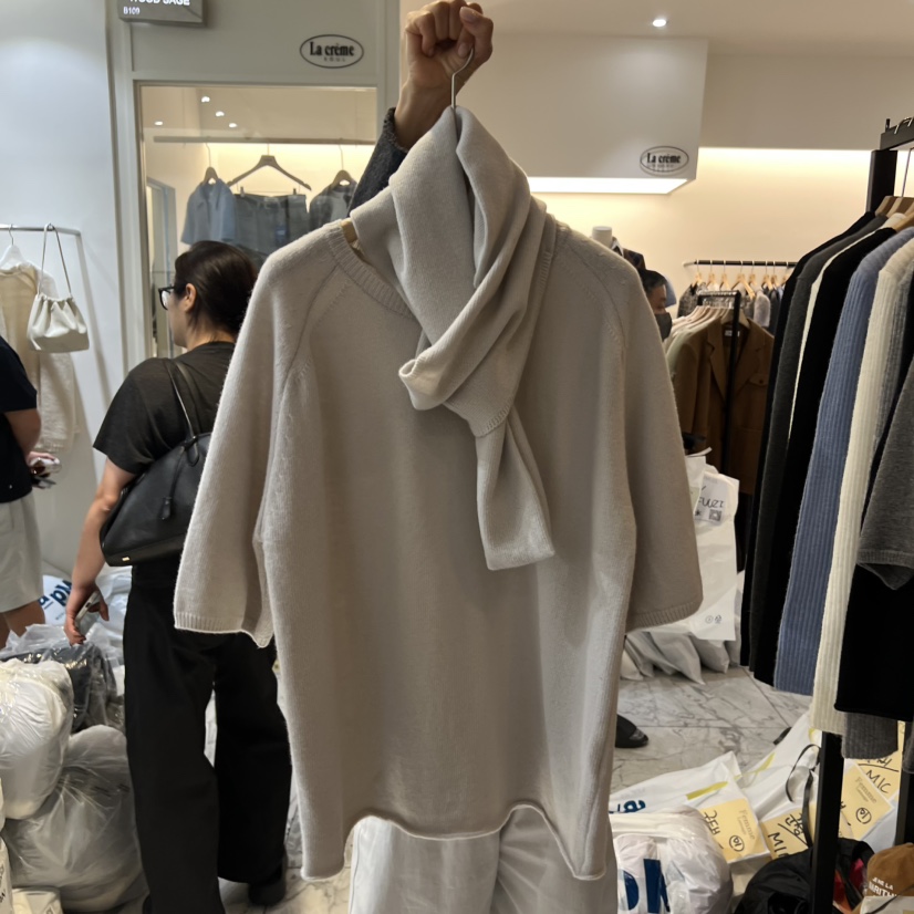 LA MAGIE FEMME東大門㊣直郵女士新品熱賣真品套裝含圍巾Lamagie Femme套裝圖色1