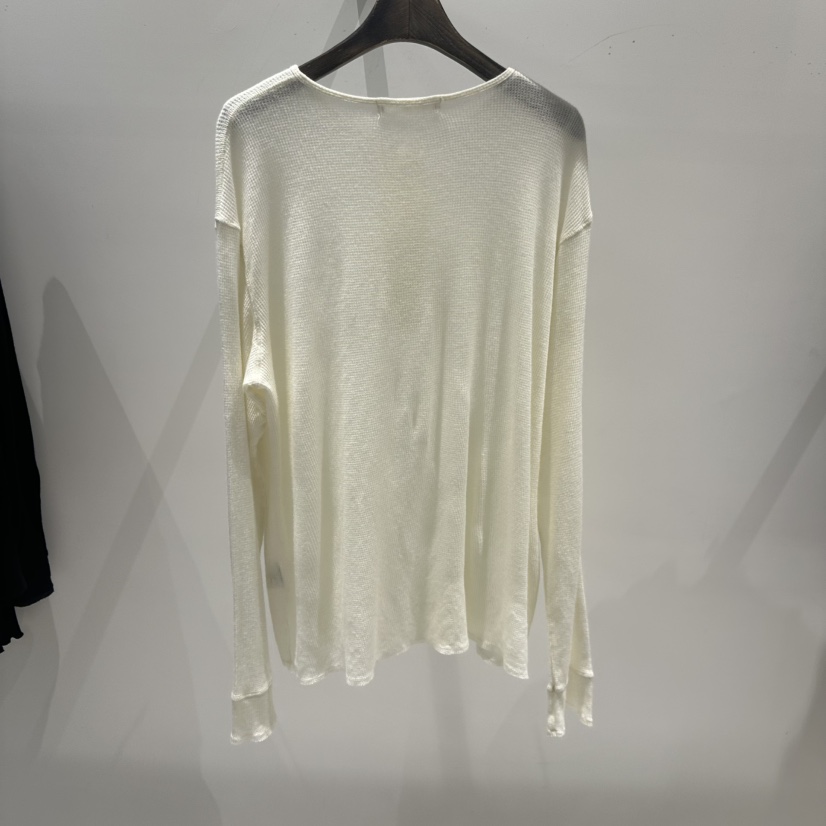 JANE BIRKIN韓國代購㊣女裝新品熱賣人氣長袖T恤華夫格紐扣JANE BIRKIN設計師品牌長袖T恤