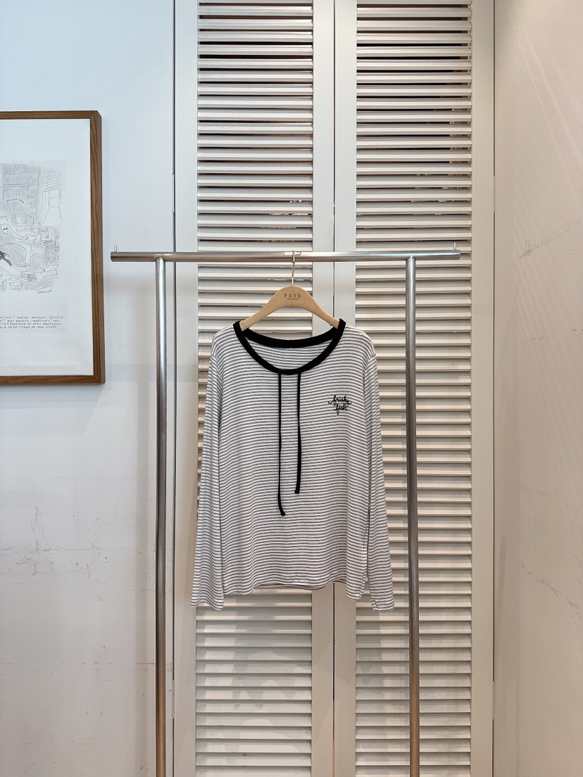 FAVE-L韓國代購㊣女士新品25秋冬休閑推薦人氣職業長袖T恤FAVE-L長袖T恤
