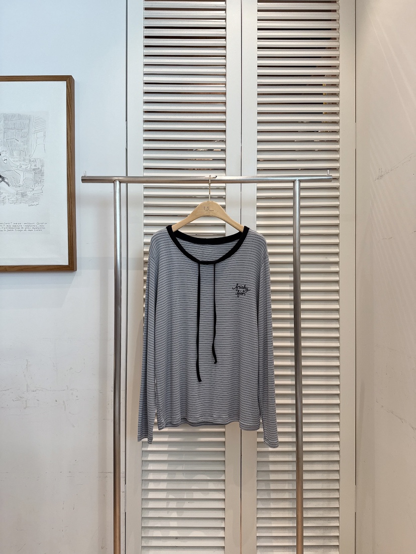 FAVE-L韓國代購㊣女士新品25秋冬休閑推薦人氣職業長袖T恤FAVE-L長袖T恤圖色2