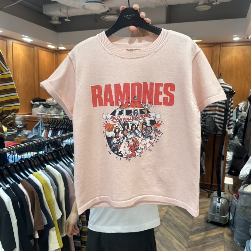 GARMENT-P東大門㊣實拍女士新款真品25秋冬熱賣休閑推薦T恤GARMENTT恤圖色2