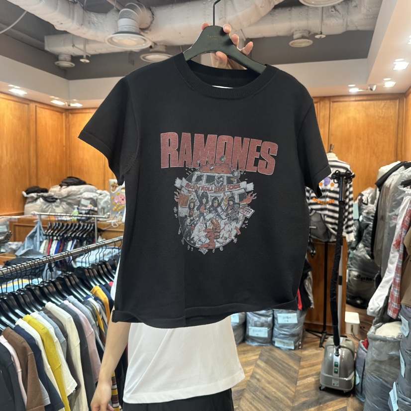 GARMENT-P東大門㊣實拍女士新款真品25秋冬熱賣休閑推薦T恤GARMENTT恤圖色3