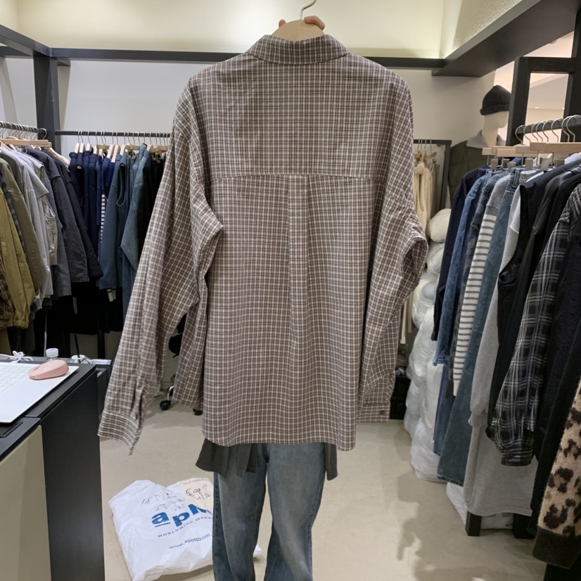 SELF SERVICE韓國直郵㊣女裝新品人氣時尚25秋冬襯衫蕾絲衫SELF SERVICE襯衫/蕾絲衫
