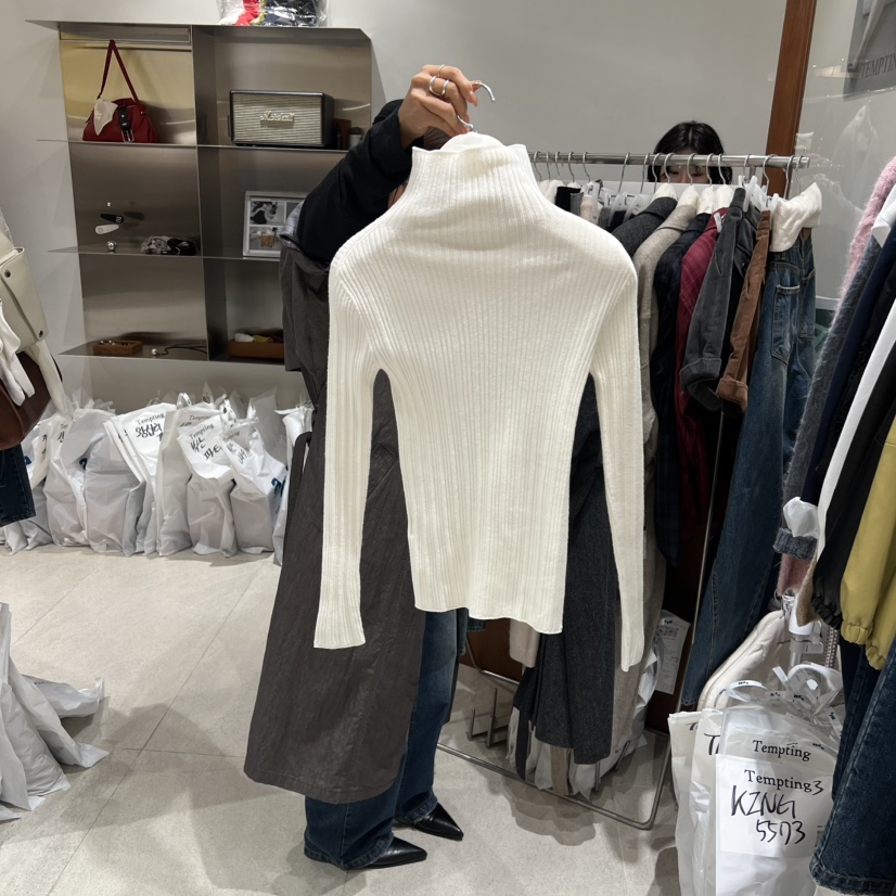 TEMPTING東大門㊣直郵女裝新品熱賣推薦休閑職業時尚針織衫TEMPTING針織衫