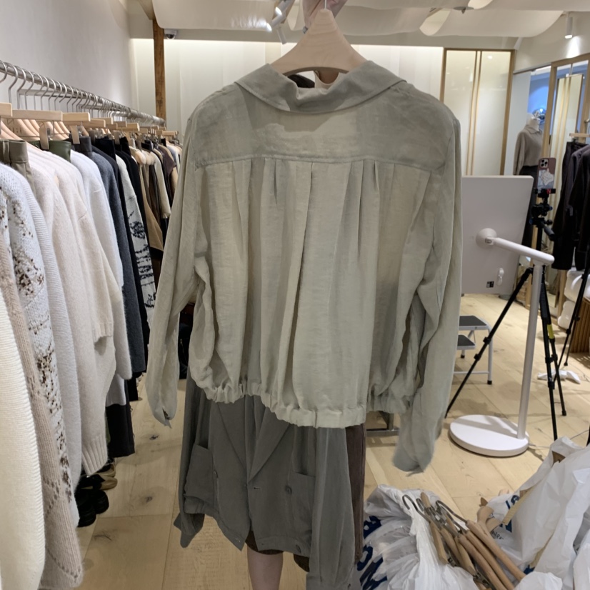 THE MUI東大門㊣直郵女裝新品熱賣真品休閑推薦時尚夾克口袋THE MUI夾克