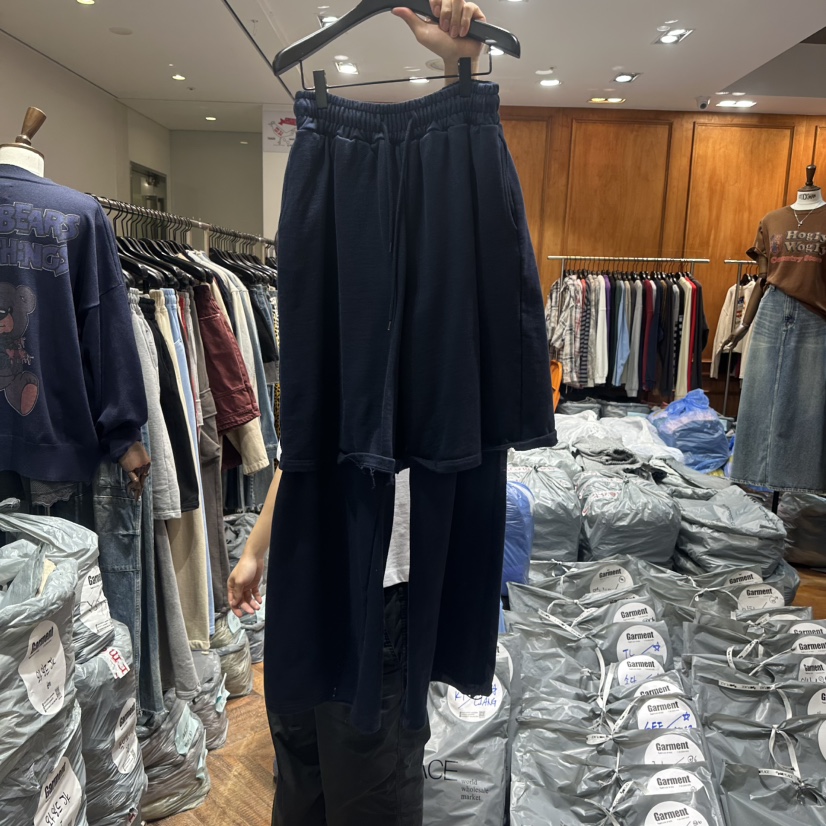 GARMENT-P東大門㊣代購女裝新款職業人氣推薦真品25秋冬裙褲GARMENT裙褲圖色2深藍色