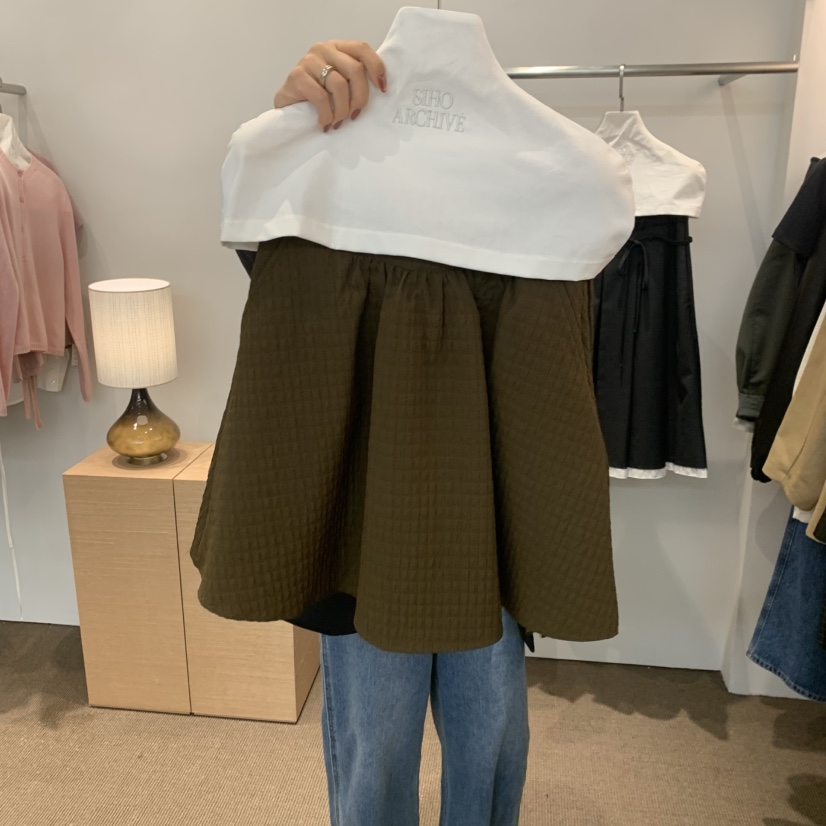 SIHO ARCHIVE韓國代購㊣女裝新品熱賣人氣職業休閑25秋冬短裙SIHO ARCHIVE短裙圖色1