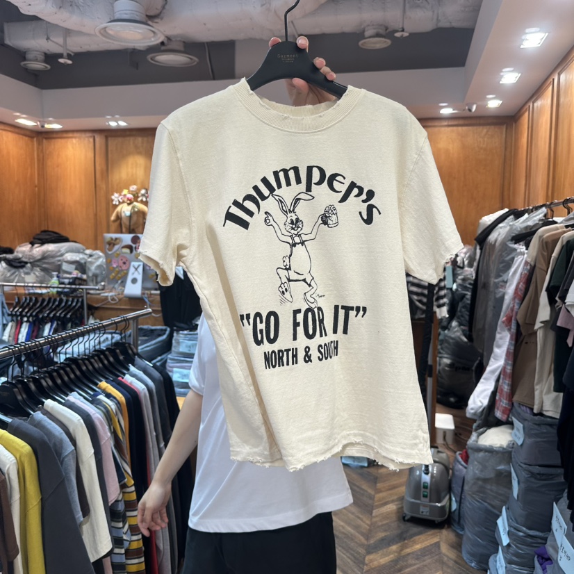 GARMENT-P東大門㊣代購女士新款25秋冬休閑時尚熱賣推薦T恤GARMENTT恤圖色1