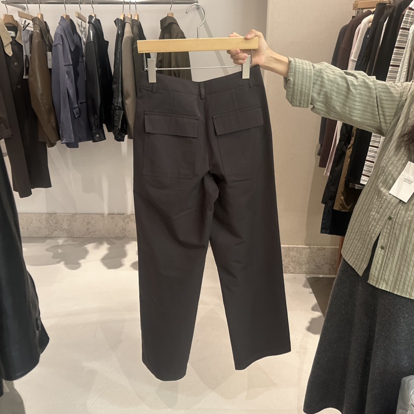 ANDMORE BUTTON東大門㊣實拍女士新品熱賣職業時尚真品休閑褲ANDMORE BUTTON休閑褲