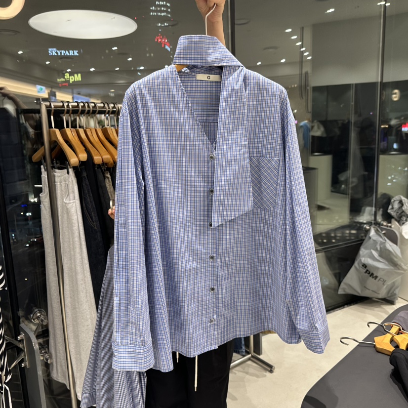 TREND SELLER/G東大門㊣代購女士新品時尚職業襯衫蕾絲衫G/TREND SELLER襯衫/蕾絲衫圖色2淺色