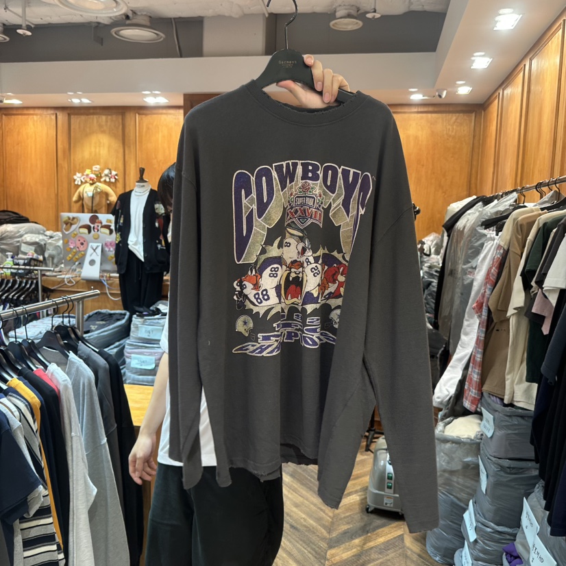 GARMENT-P東大門㊣代購女裝新品真品人氣休閑職業熱賣長袖T恤GARMENT長袖T恤圖色3