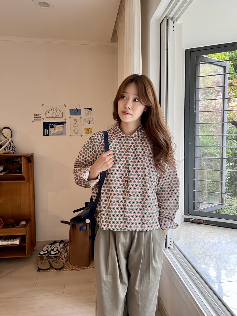 AT NOTE韓國代購㊣女士新品職業時尚熱賣休閑推薦襯衫蕾絲衫AT NOTE襯衫/蕾絲衫