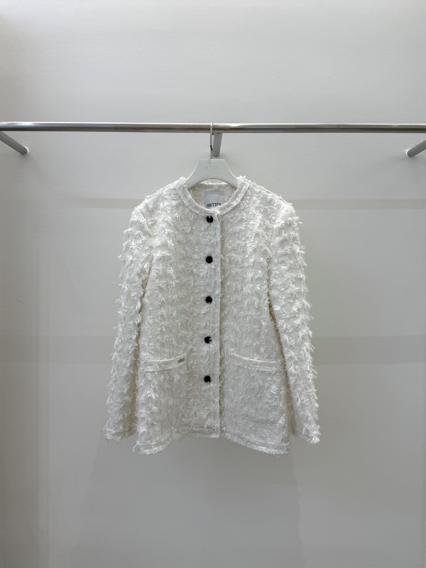 BETTER東大門㊣直郵女裝新品職業真品休閑熱賣時尚25秋冬夾克BETTER夾克圖色1