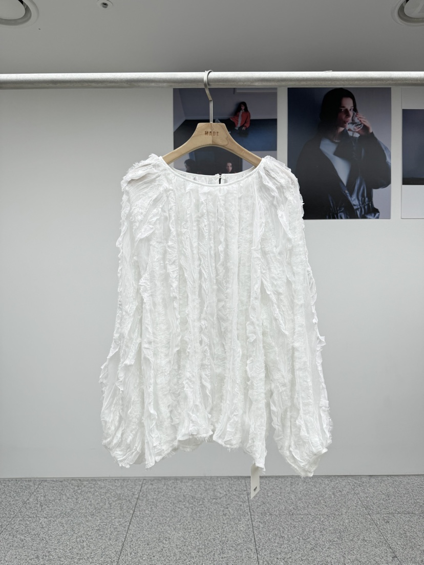 MADE-P韓國直郵㊣女士新款時尚推薦人氣熱賣25秋冬襯衫蕾絲衫MADE-P襯衫/蕾絲衫圖色1