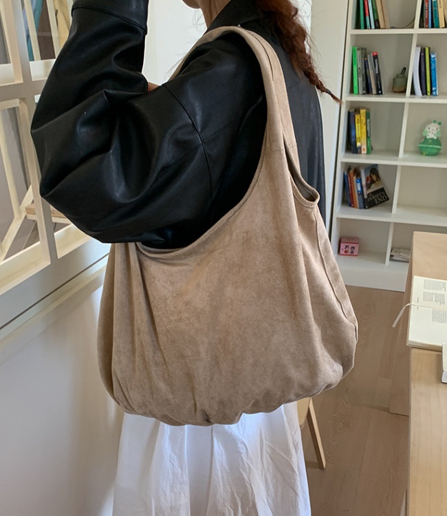 POSH BLUE東大門㊣代購女裝新品休閑25秋冬單肩斜跨包絨面革POSH BLUE單肩/斜跨包