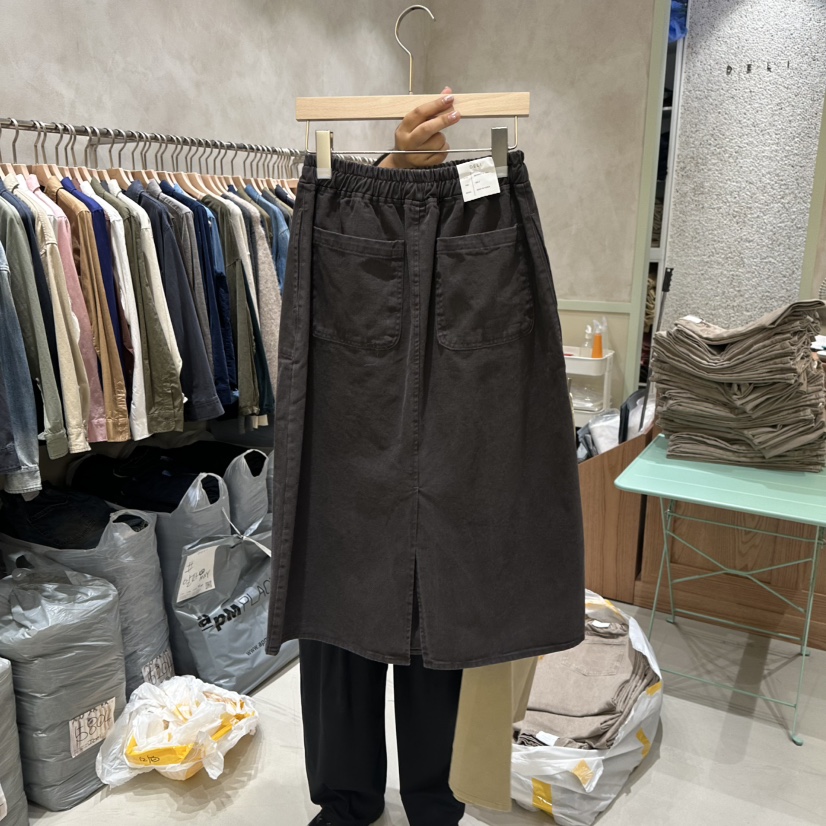 DELI JENNY韓國代購㊣女士新品人氣推薦職業時尚休閑真品長裙DELI JENNY長裙