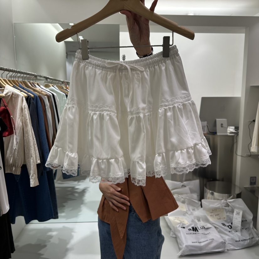 AHOY韓國代購㊣女士新品真品休閑時尚25秋冬職業人氣熱賣短裙AHOY短裙圖色1