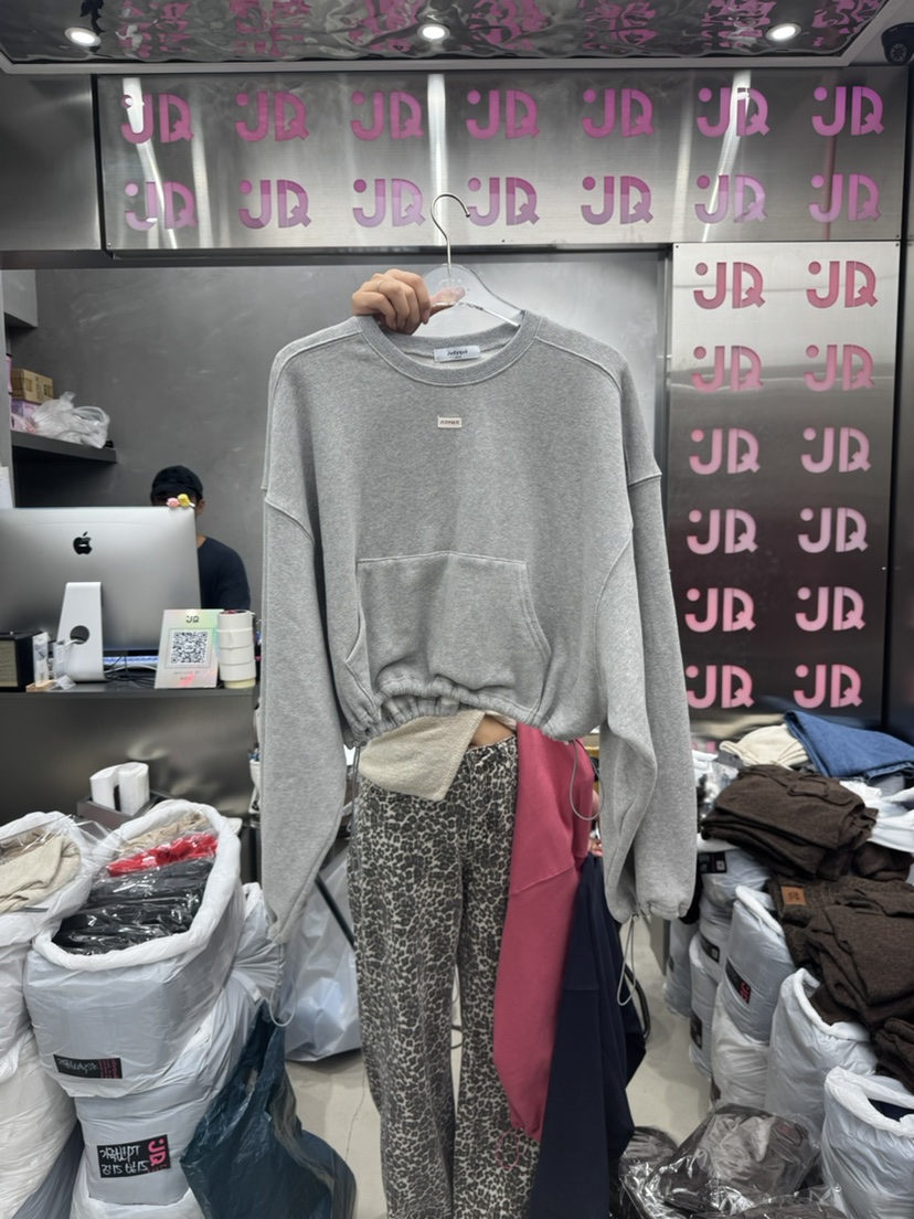 JUDYQUE東大門㊣直郵女士新款真品推薦熱賣25秋冬休閑時尚衛衣JUDYQUE衛衣圖色2
