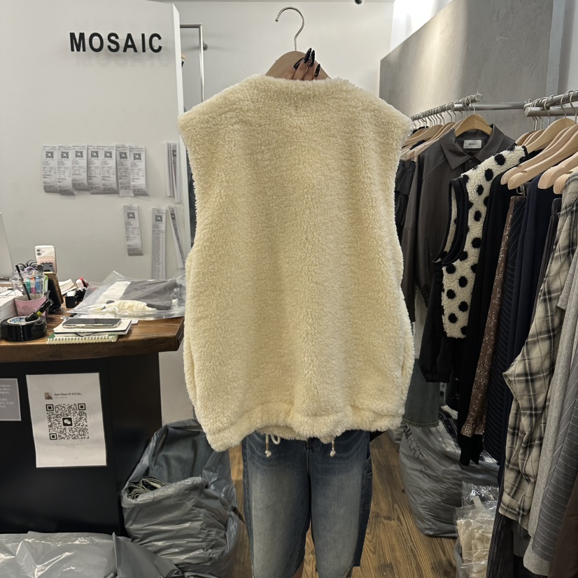 MOSAIC東大門㊣實拍女裝新款熱賣真品推薦時尚人氣馬甲羊毛MOSAIC馬甲