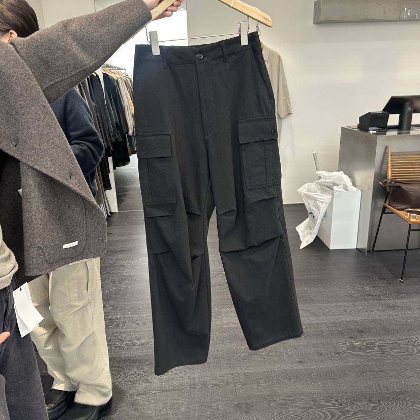 OBJECT東大門㊣實拍女裝新款職業推薦熱賣25秋冬人氣休閑褲棉OBJECT休閑褲圖色2