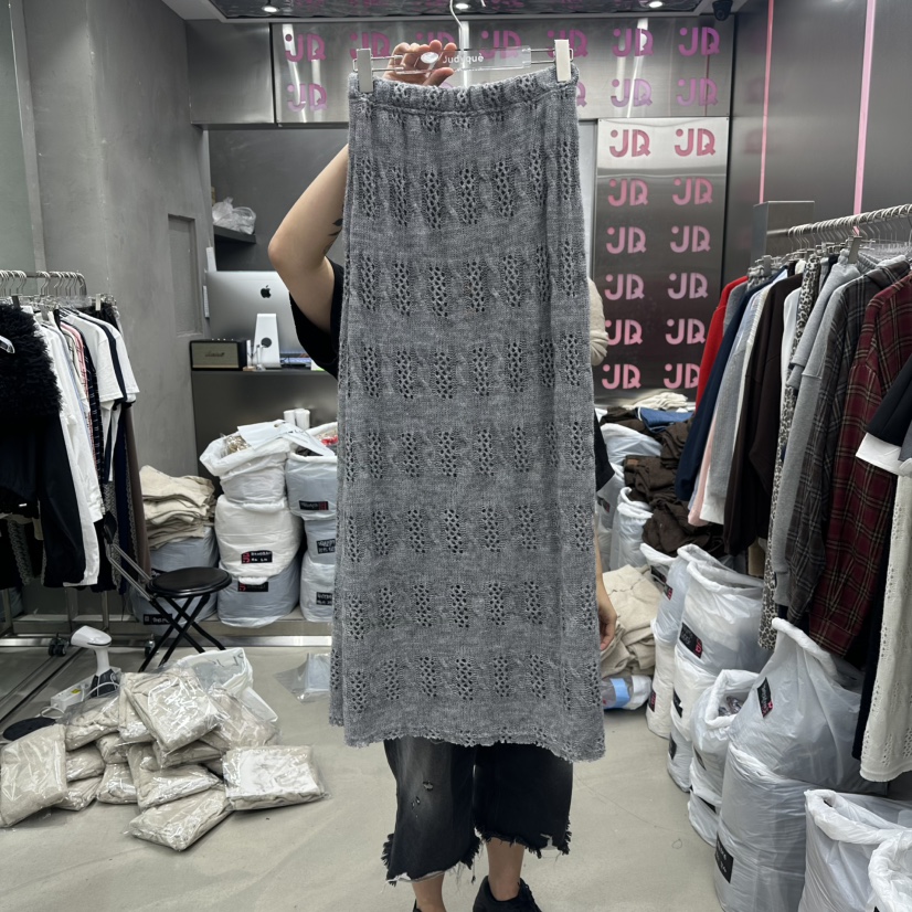 JUDYQUE東大門㊣實拍女士新品休閑時尚人氣職業真品25秋冬長裙JUDYQUE長裙圖色2
