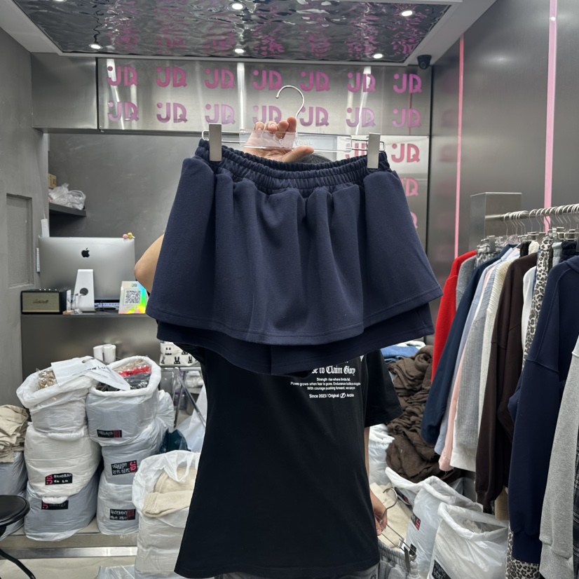 JUDYQUE東大門㊣實拍女士新款職業25秋冬真品推薦時尚休閑短裙JUDYQUE短裙