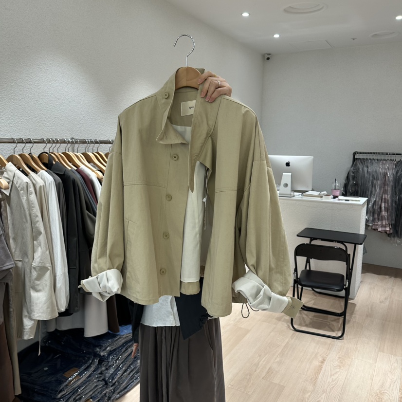 EPIC-S東大門㊣代購女裝新品人氣時尚推薦休閑熱賣25秋冬夾克EPIC-S夾克圖色2