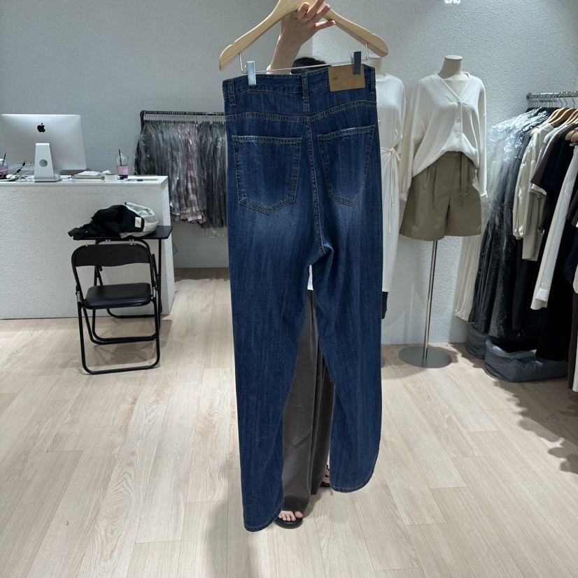 EPIC-S東大門㊣實拍女裝新品休閑熱賣真品職業時尚牛仔褲天絲EPIC-S牛仔褲