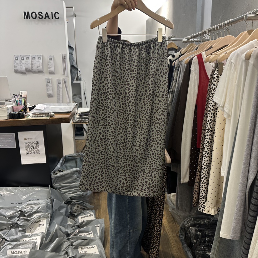 MOSAIC東大門㊣直郵女裝新款職業熱賣25秋冬休閑真品時尚長裙MOSAIC長裙圖色2