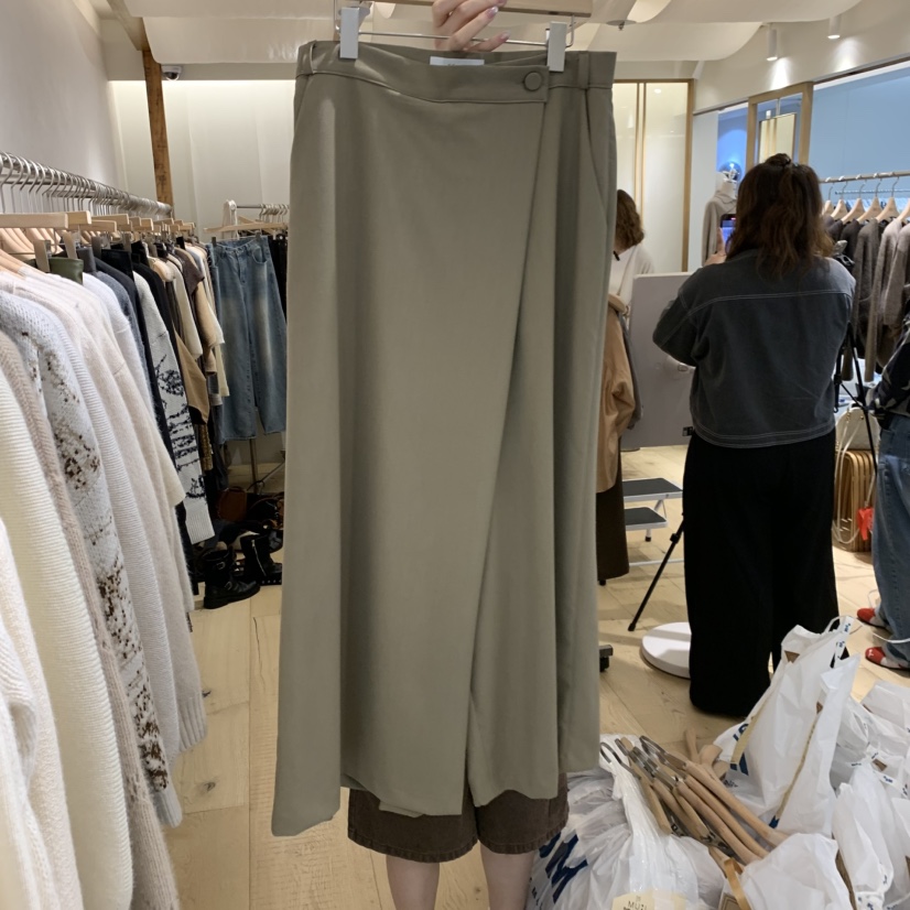 THE MUI韓國代購㊣女裝新品休閑人氣時尚推薦職業真品裙褲THE MUI裙褲圖色1