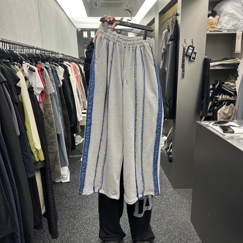 NUEUN韓國代購㊣女裝新品休閑職業推薦熱賣人氣時尚25秋冬休閑褲NUEUN/SEEOT休閑褲圖色1