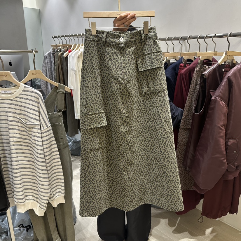 NOON_D東大門㊣代購女士新品職業熱賣休閑人氣時尚25秋冬長裙NOON_D長裙圖色1