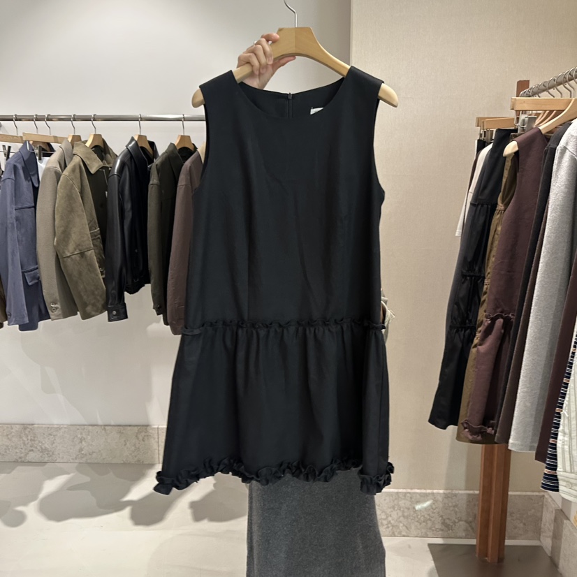 ANDMORE BUTTON東大門㊣直郵女士新品熱賣休閑時尚真品連衣裙ANDMORE BUTTON連衣裙圖色2