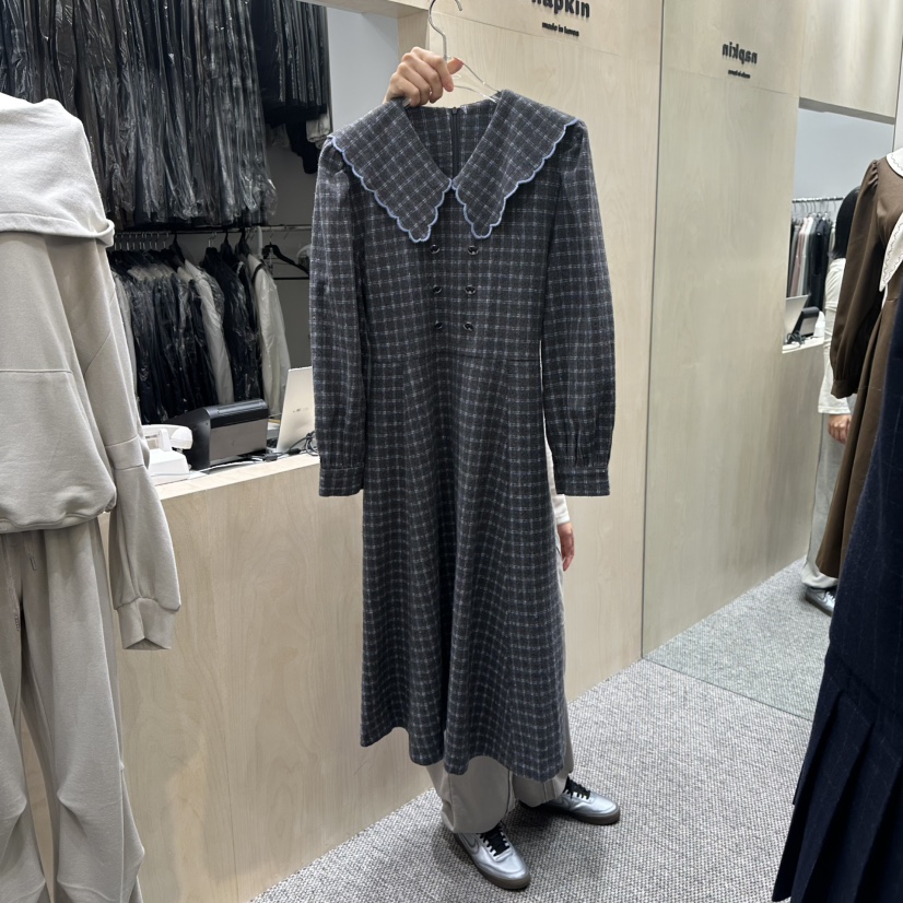 ANNA VERRY-P東大門㊣實拍女士新款推薦時尚職業休閑連衣裙ANNA VERRY-P連衣裙圖色1