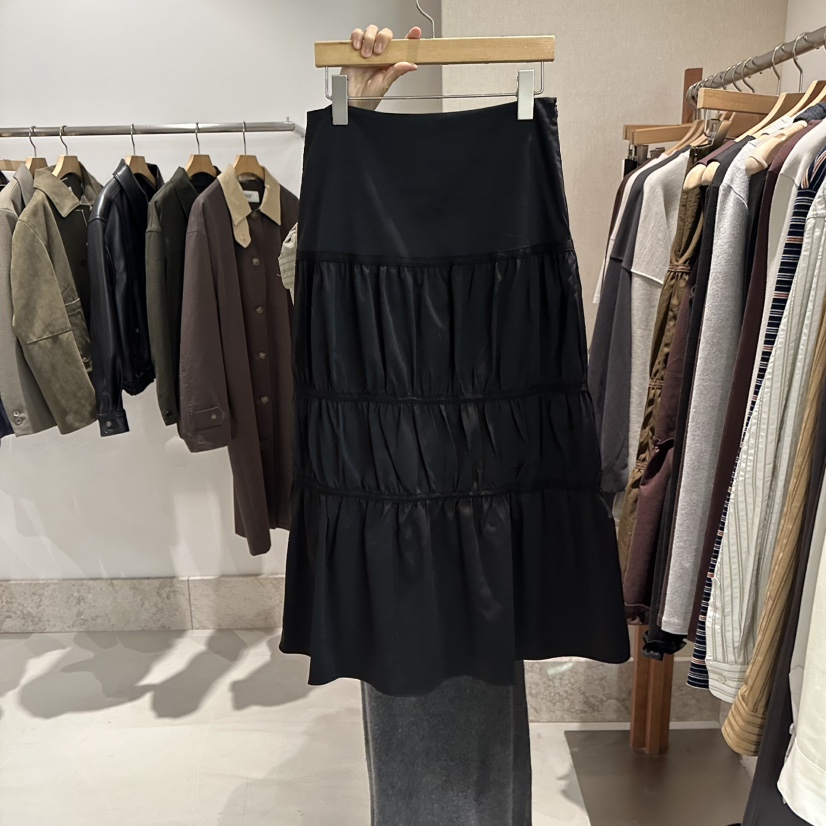 ANDMORE BUTTON東大門㊣代購女士新品熱賣真品人氣推薦長裙ANDMORE BUTTON長裙圖色2