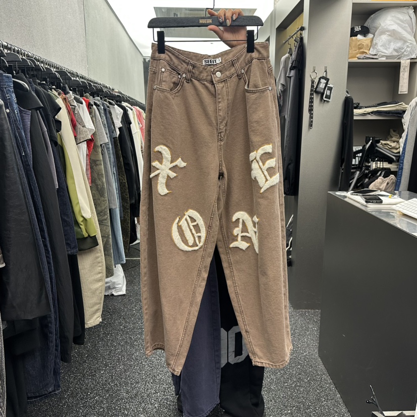 NUEUN東大門㊣代購女裝新品熱賣25秋冬人氣推薦休閑真品休閑褲NUEUN/SEEOT休閑褲圖色2