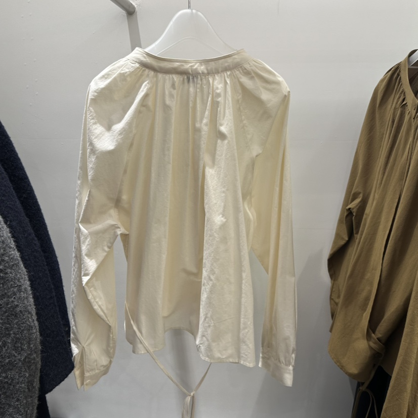 GALLERY-P韓國代購㊣女士新品休閑25秋冬職業時尚襯衫蕾絲衫GALLERY襯衫/蕾絲衫