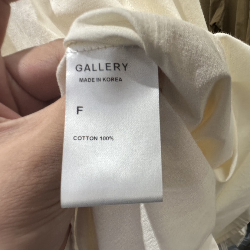 GALLERY-P韓國代購㊣女士新品休閑25秋冬職業時尚襯衫蕾絲衫GALLERY襯衫/蕾絲衫