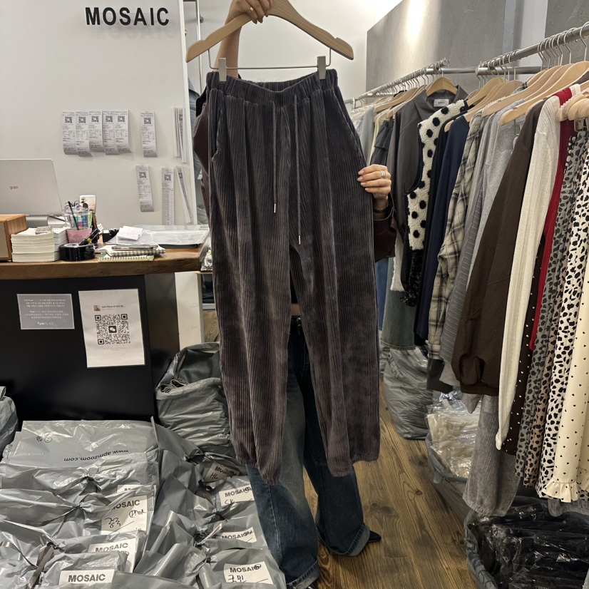 MOSAIC東大門㊣代購女士新品職業時尚休閑真品25秋冬休閑褲MOSAIC休閑褲圖色2