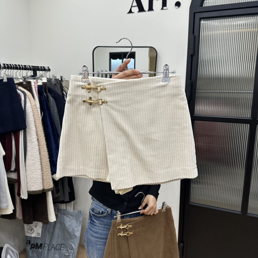 ARR東大門㊣直郵女裝新款25秋冬時尚職業人氣熱賣推薦休閑裙褲ARR裙褲圖色1