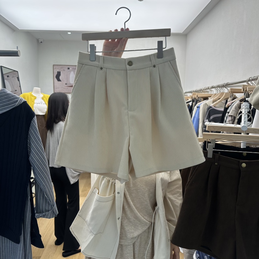 RE:FRESH-L韓國直郵㊣女士新品25秋冬真品人氣推薦時尚短褲RE:FRESH短褲圖色1