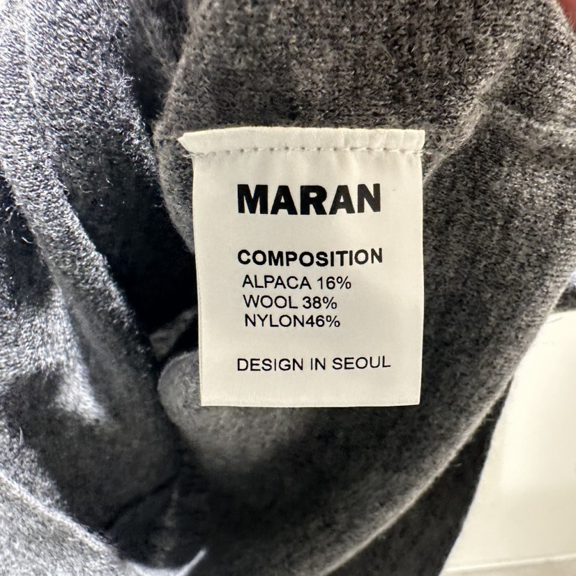 MARAN-P東大門㊣實拍女士新款25秋冬推薦真品吊帶背心羊駝MARAN吊帶/背心