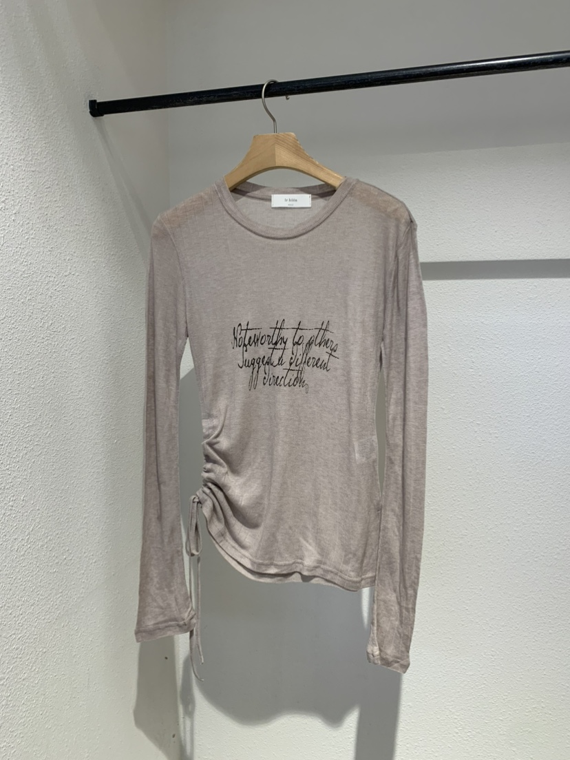 IR BIEN/BIENBIEN東大門㊣實拍女士新品熱賣25秋冬長袖T恤IR BIEN/BIENBIEN長袖T恤圖色3