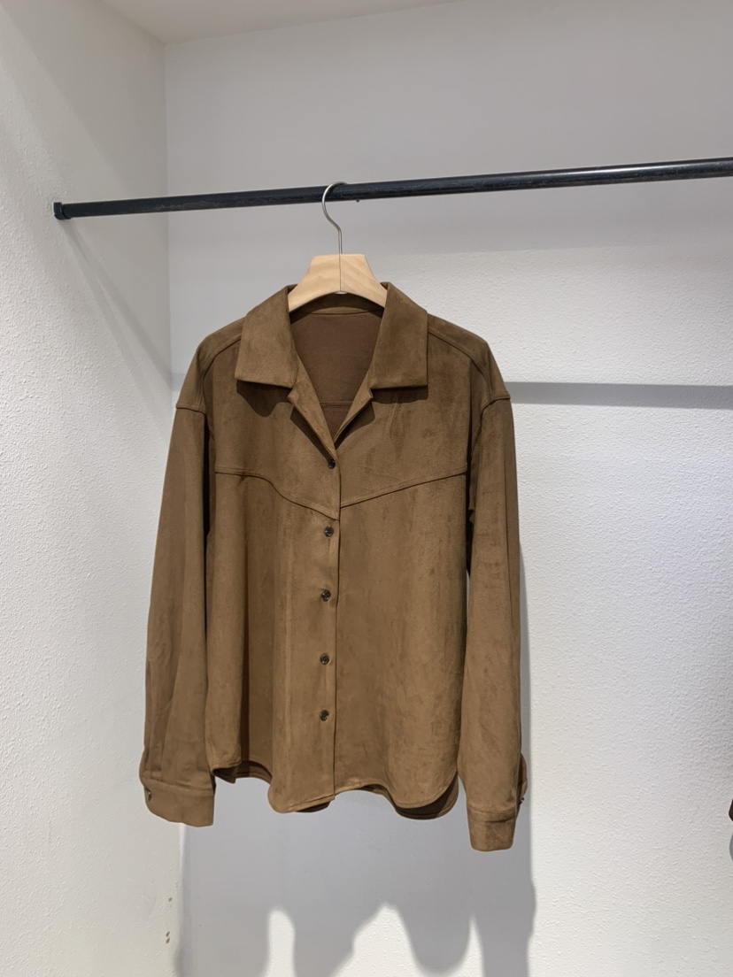 IR BIEN/BIENBIEN東大門㊣實拍女士新品真品襯衫蕾絲衫絨面革IR BIEN/BIENBIEN襯衫/蕾絲衫圖色1