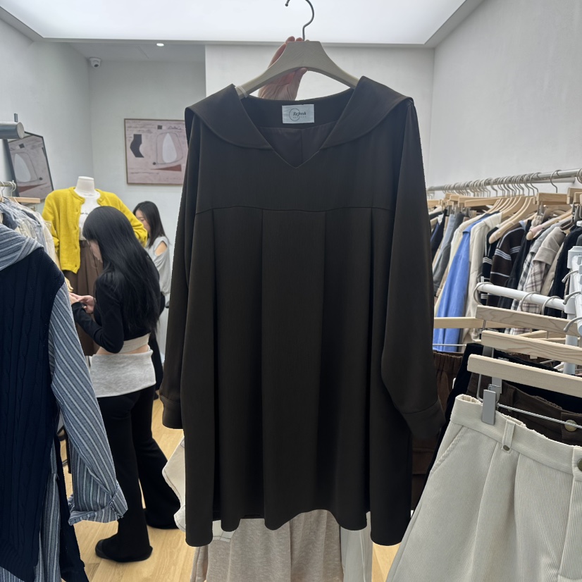 RE:FRESH-L韓國代購㊣女士新品休閑推薦時尚人氣熱賣連衣裙RE:FRESH連衣裙圖色2